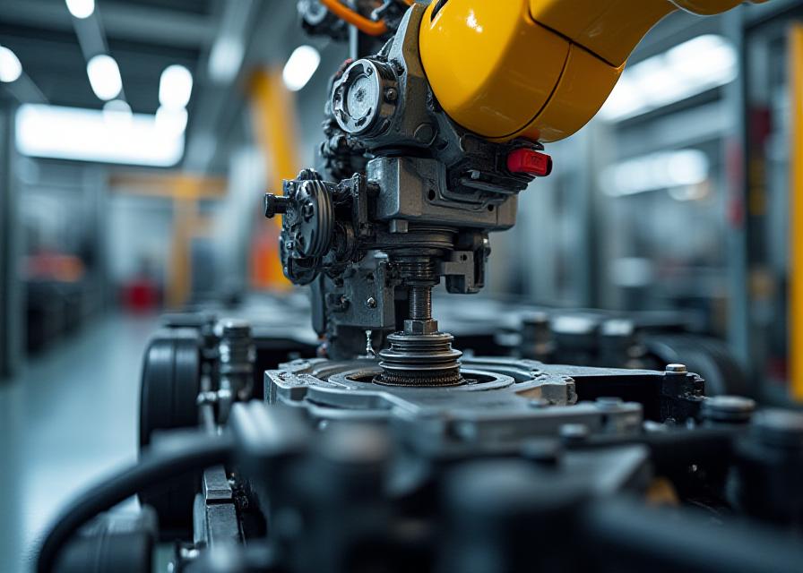 自動車産業向けの自動組み立てライン